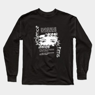 Violence Victims Long Sleeve T-Shirt